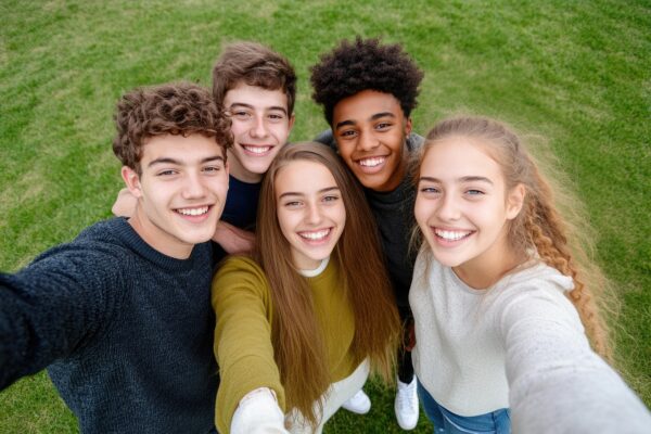 Gruppe junger Menschen